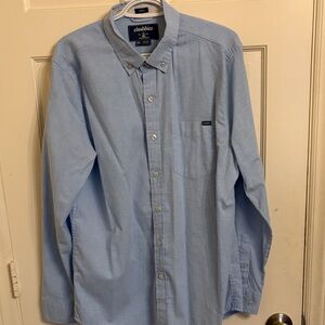 Chubbies Sky Blue Stretch Oxford Button Down Shirt